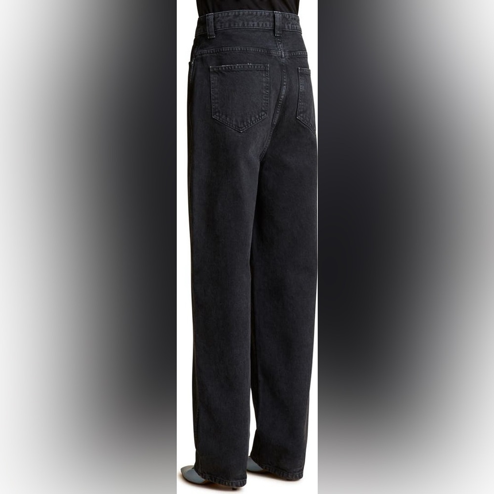 KHAITE Black Boyfriend Jeans - Picture 2 of 7